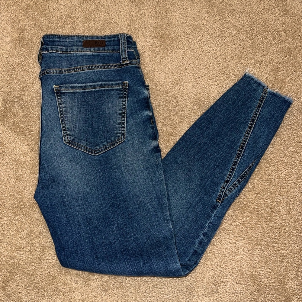 Kut From the Kloth Fab Ab Ankle Skinny High Rise Jeans